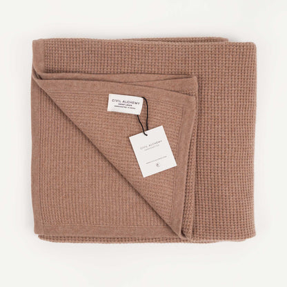 CA Cashmere Throw - Fawn