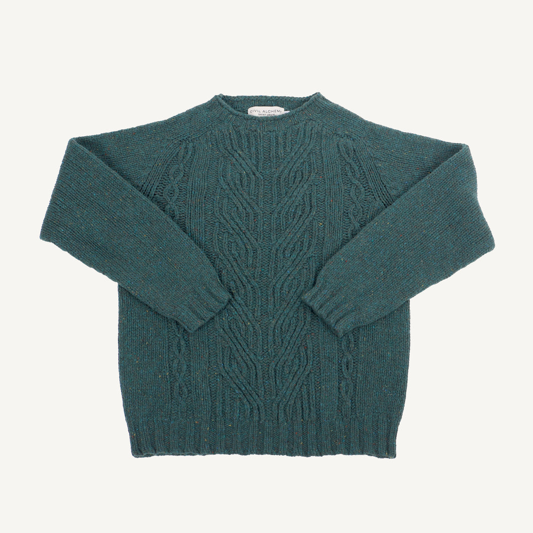 Canna Donegal Fisherman Crew Neck