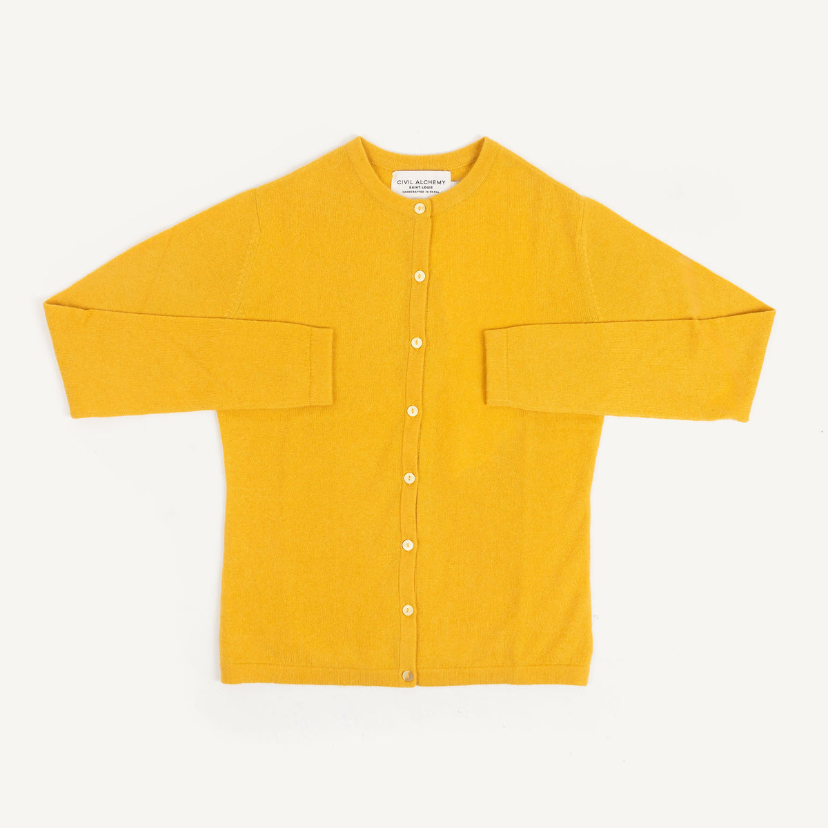 CA Cashmere Cardigan - Harvest