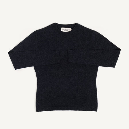 CA Cashmere Crew - Charcoal