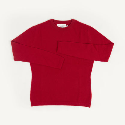 CA Cashmere Crew - Garnet