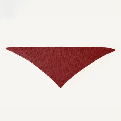 CA Cashmere Scarf - Garnet