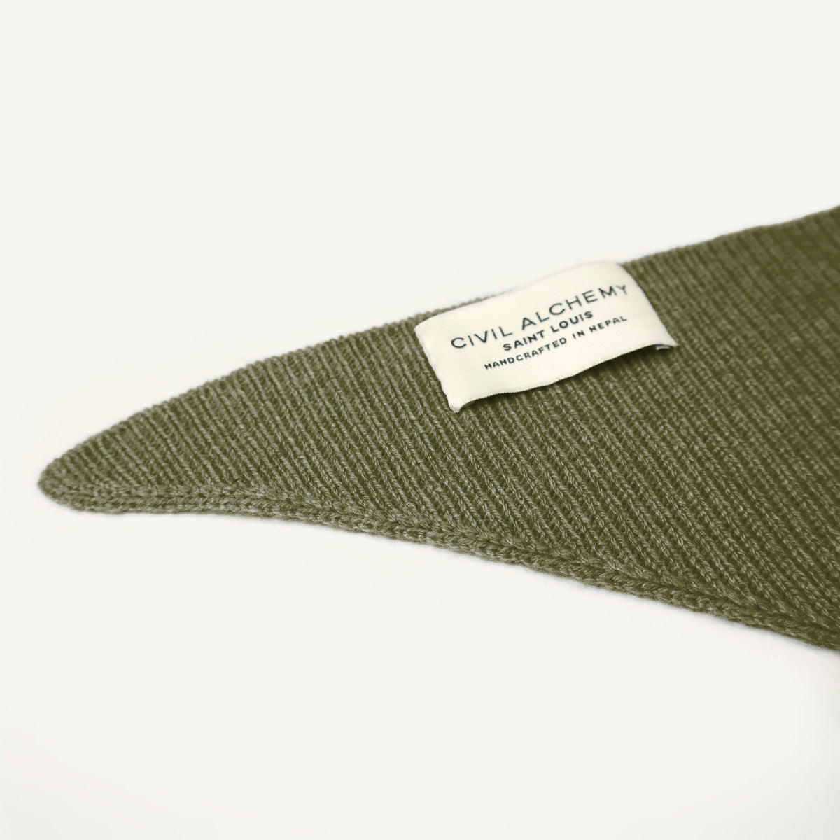 CA Cashmere Scarf - Bay Leaf