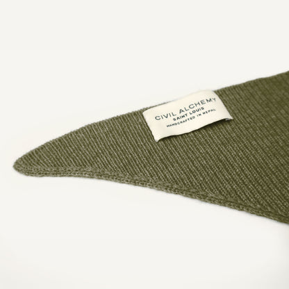 CA Cashmere Scarf - Bay Leaf