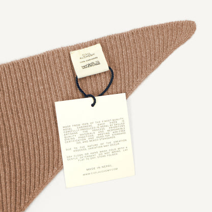 CA Cashmere Scarf - Fawn
