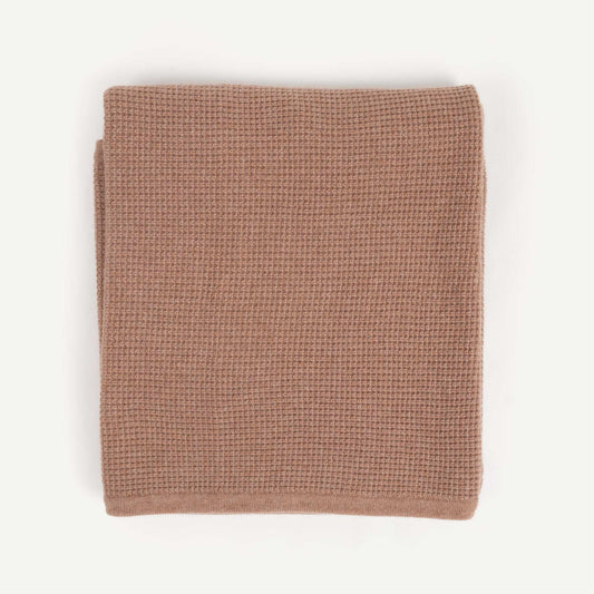 CA Cashmere Throw - Fawn