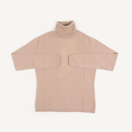 CA Cashmere Turtleneck - Chanterelle