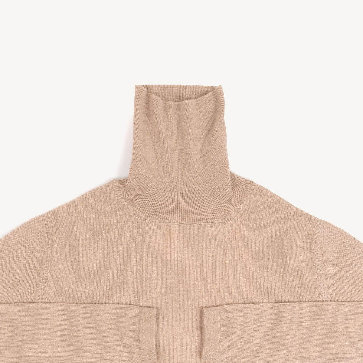 CA Cashmere Turtleneck - Chanterelle