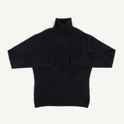 CA Cashmere Turtleneck - Charcoal