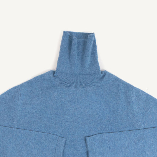 CA Cashmere Turtleneck - Seaway