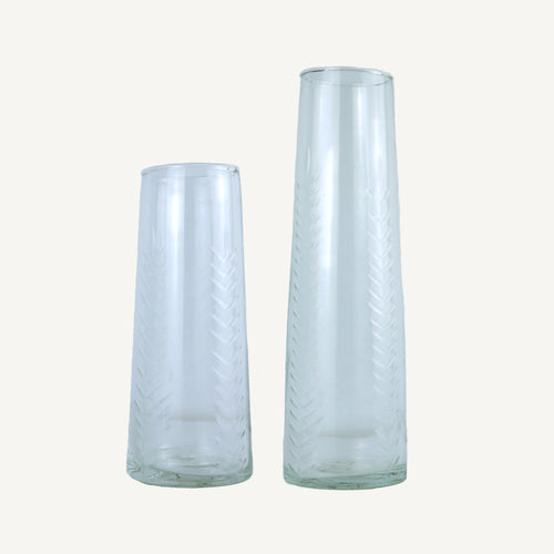 Conifer Glass Vase