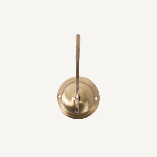 Round Mount Brass Wall Hook