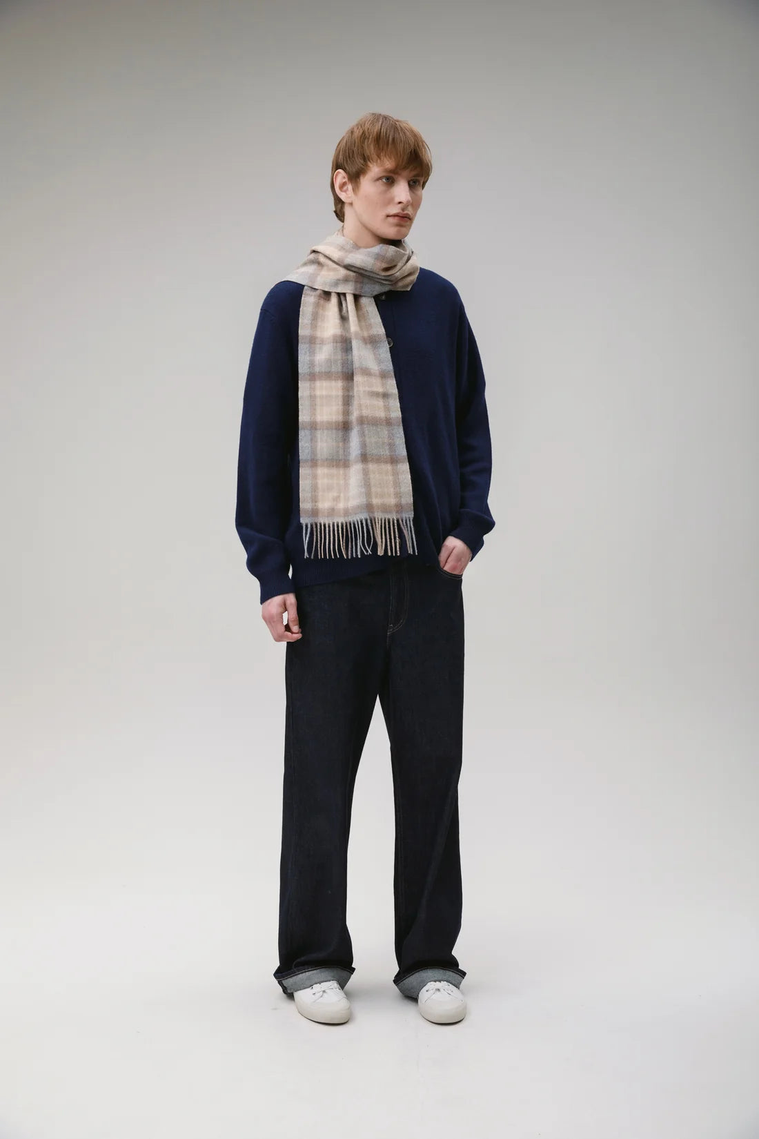 Cashmere Scarf - Mackellar Natural