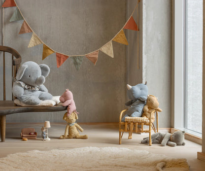 Hippo Small - Cream Yellow