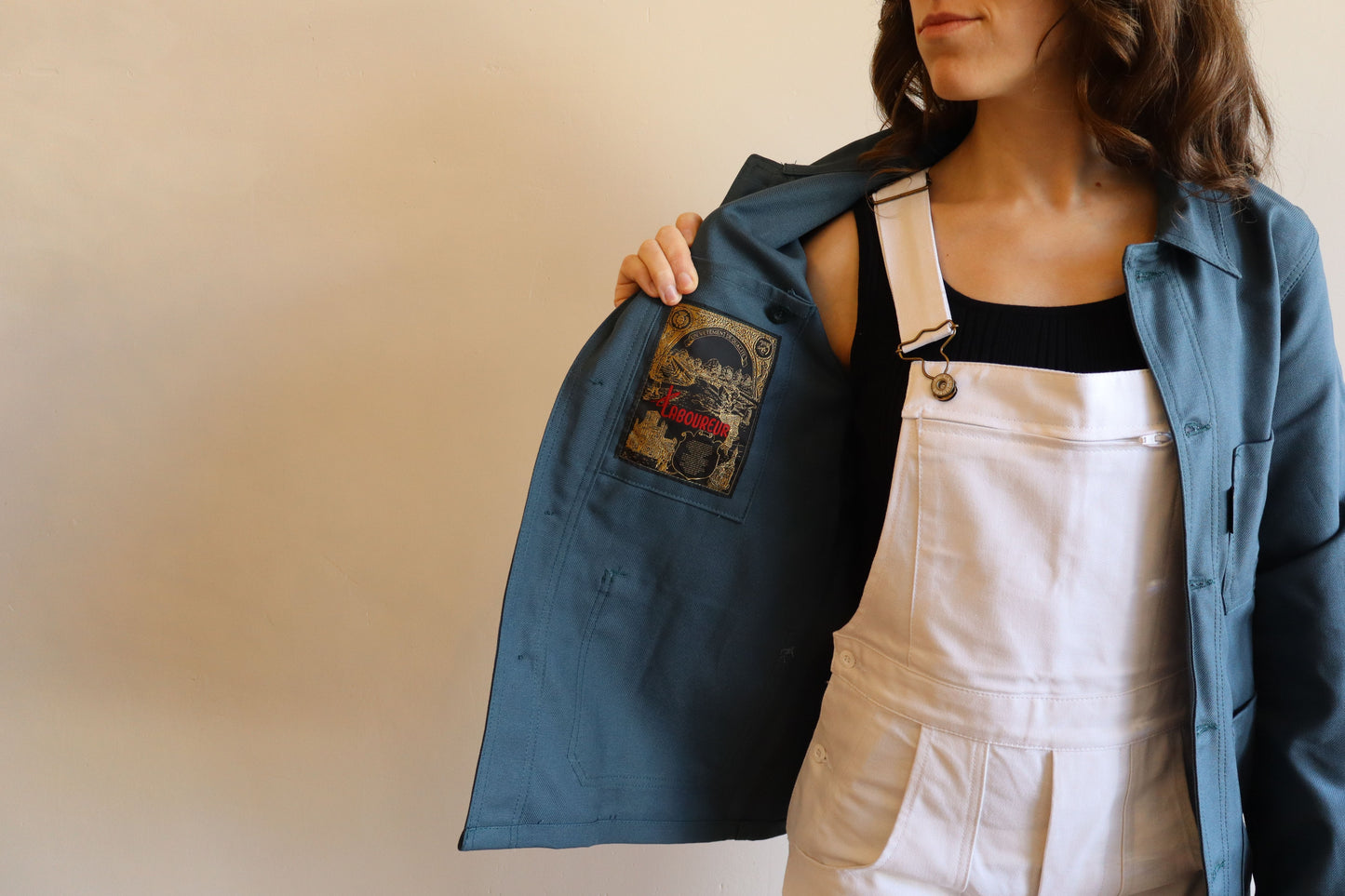 Cotton Overalls - White