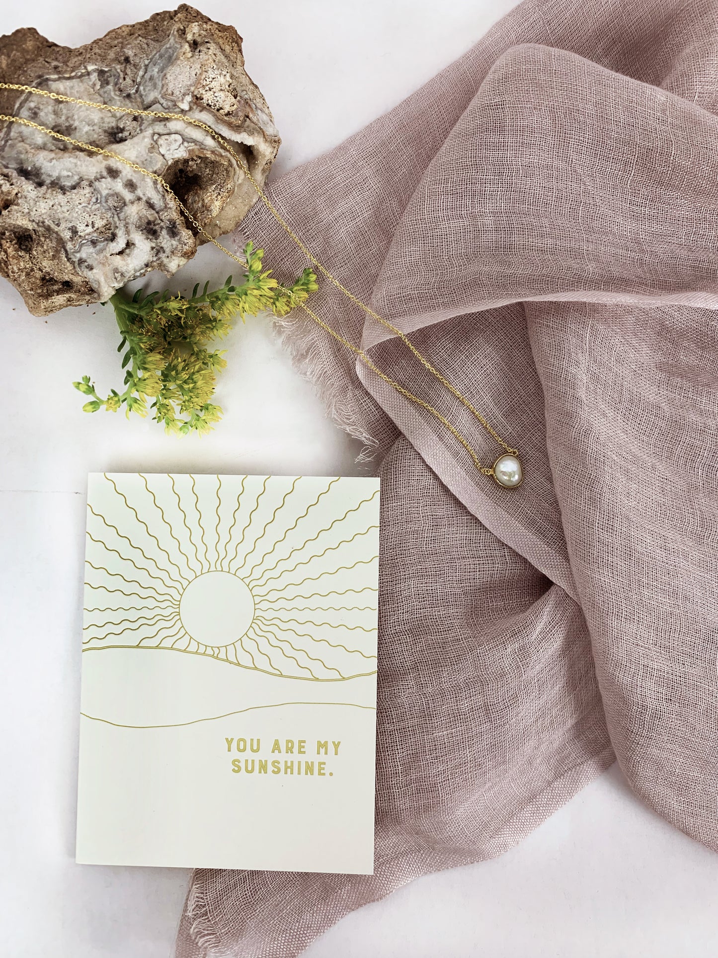 You Are My Sunshine Card