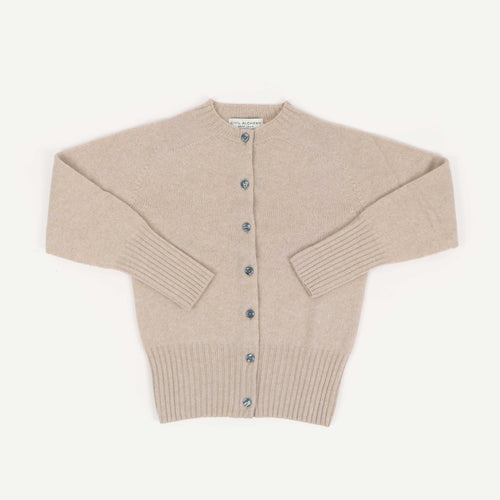 Cardigan Deep Ribs - Oatmeal