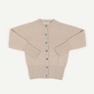 Cardigan Deep Ribs - Oatmeal