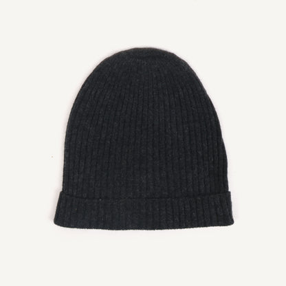CA Cashmere Beanie - Charcoal