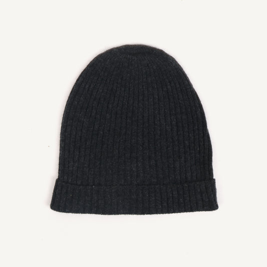 CA Cashmere Beanie - Charcoal