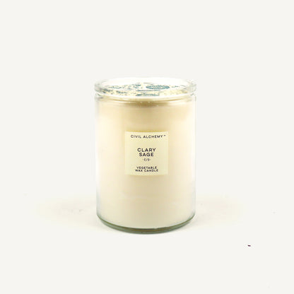 CA Hand-Poured Candle - Clary Sage