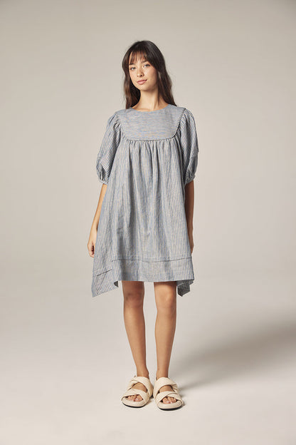 Yoke Stripe Dress