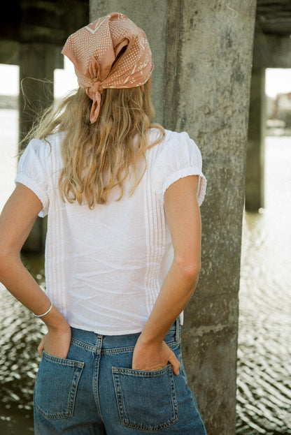 Ingrid Blouse - White