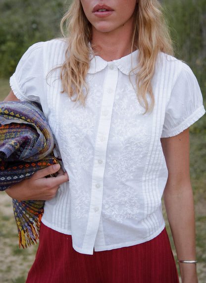Ingrid Blouse - White