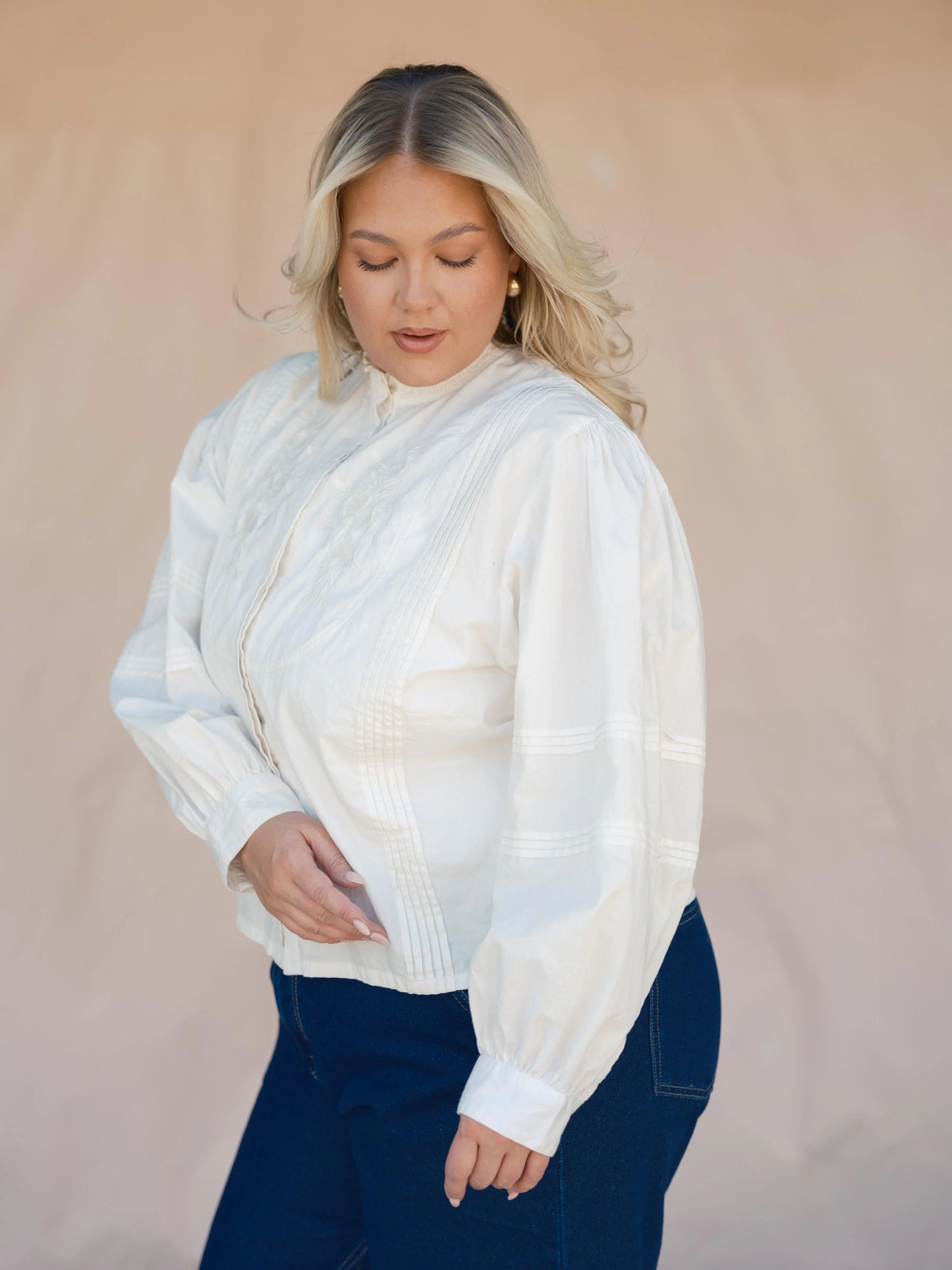 Lexi Blouse - White