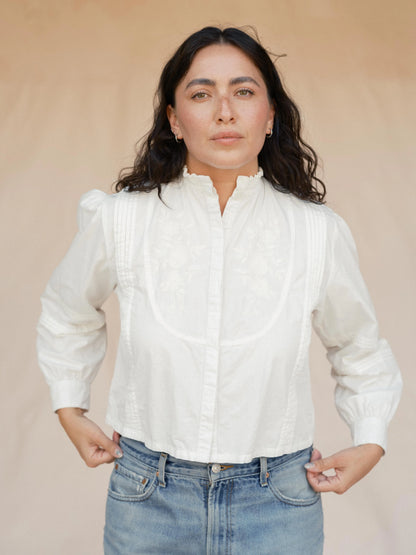 Lexi Blouse - White
