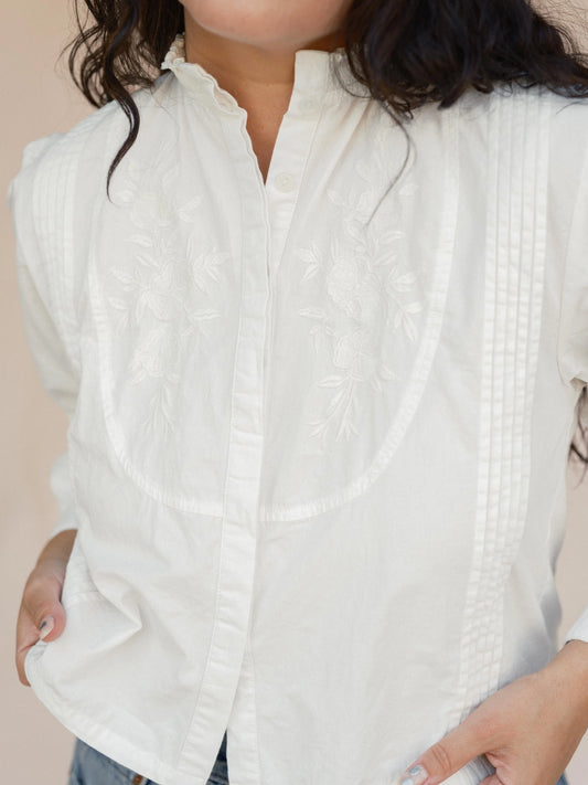 Lexi Blouse - White