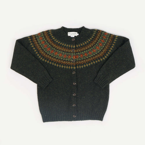 Donegal Fair Isle Cardigan - Harris