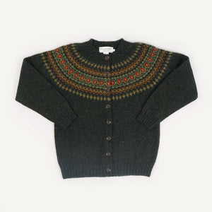 Donegal Fair Isle Cardigan - Harris