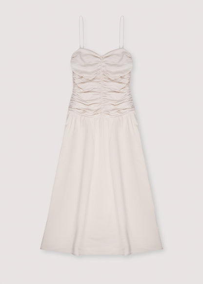 Eros Long Dress - Stone