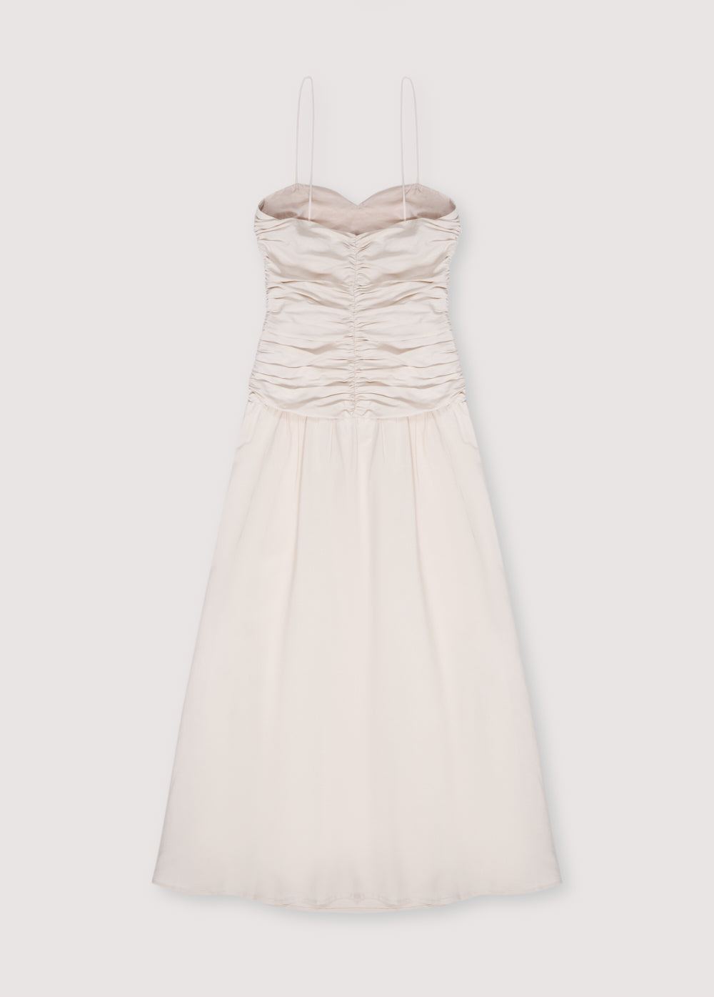 Eros Long Dress - Stone