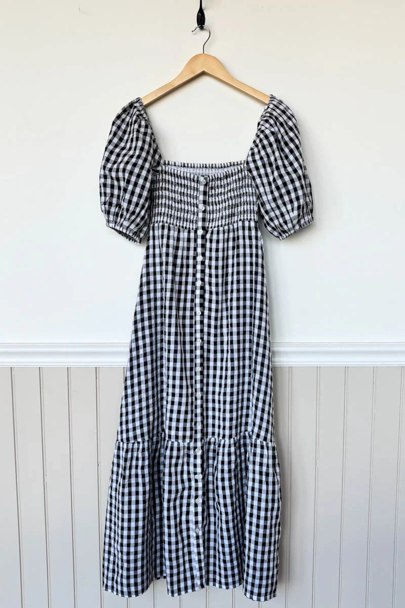 Santiago 3 Maxi - Bl Wh Check