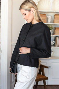 Atelier Cinch Jacket - Charcoal