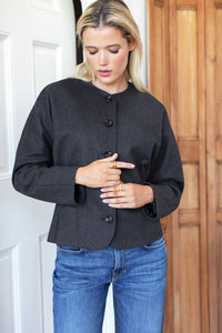 Atelier Cinch Jacket - Charcoal