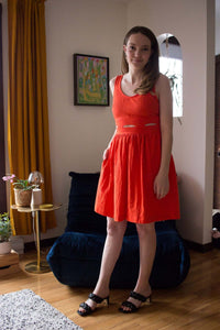 Astrae Dress - Rouge