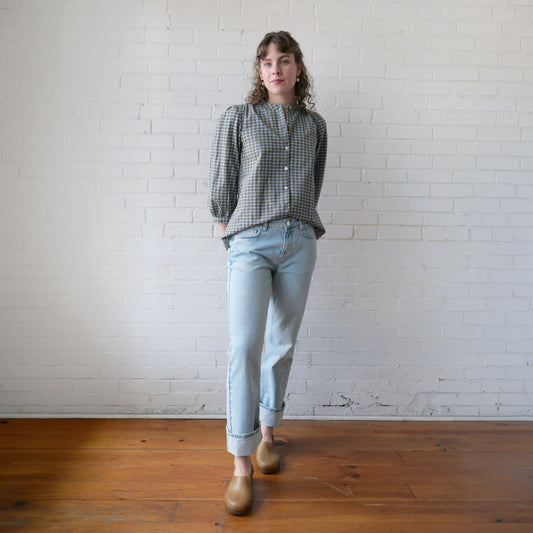 CA Everyday Blouse - Como Plaid