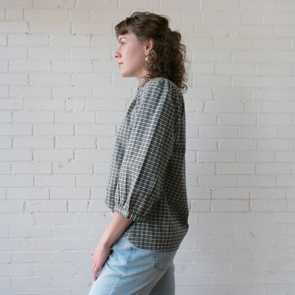 CA Everyday Blouse - Como Plaid