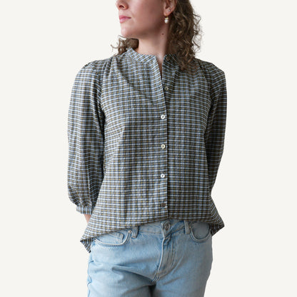 CA Everyday Blouse - Como Plaid