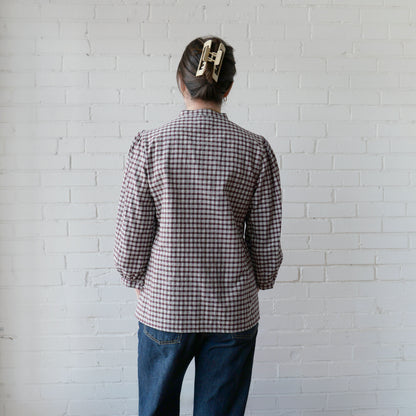 CA Everyday Blouse - Stewart Plaid
