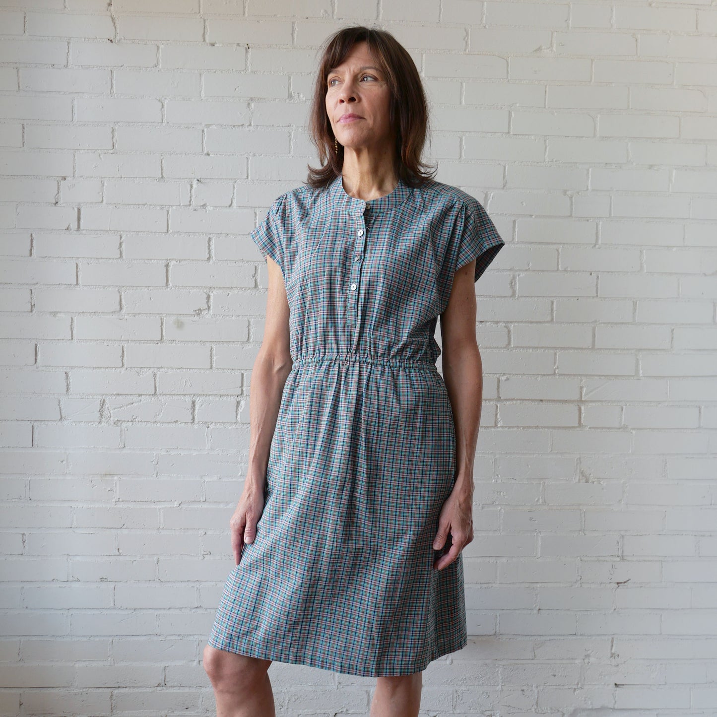 CA Everyday Dress - Preppy 80's Plaid