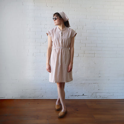 CA Everyday Dress - Brown Gingham