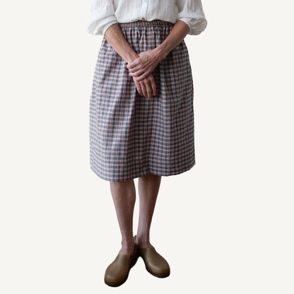 CA Everyday Skirt - Strawberry Plaid