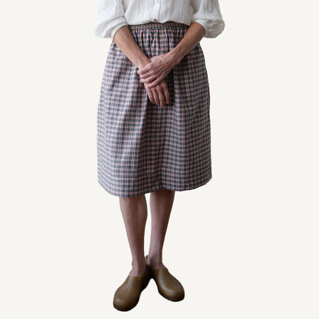 CA Everyday Skirt - Strawberry Plaid