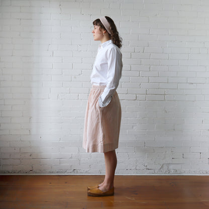 CA Everyday Skirt - Brown Gingham
