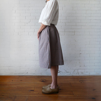 CA Everyday Skirt - Strawberry Plaid