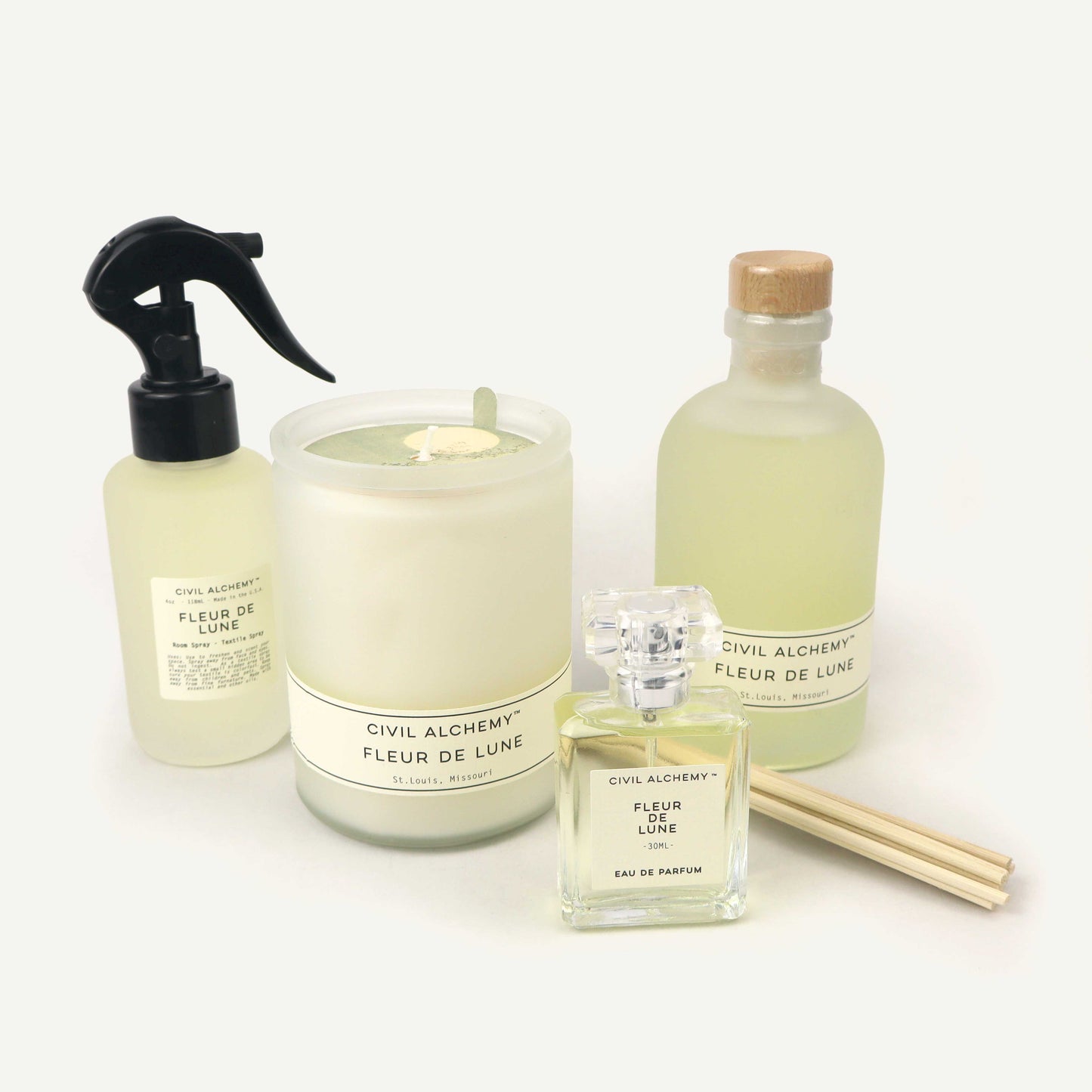 CA Hand-Poured Candle - Fleur de Lune